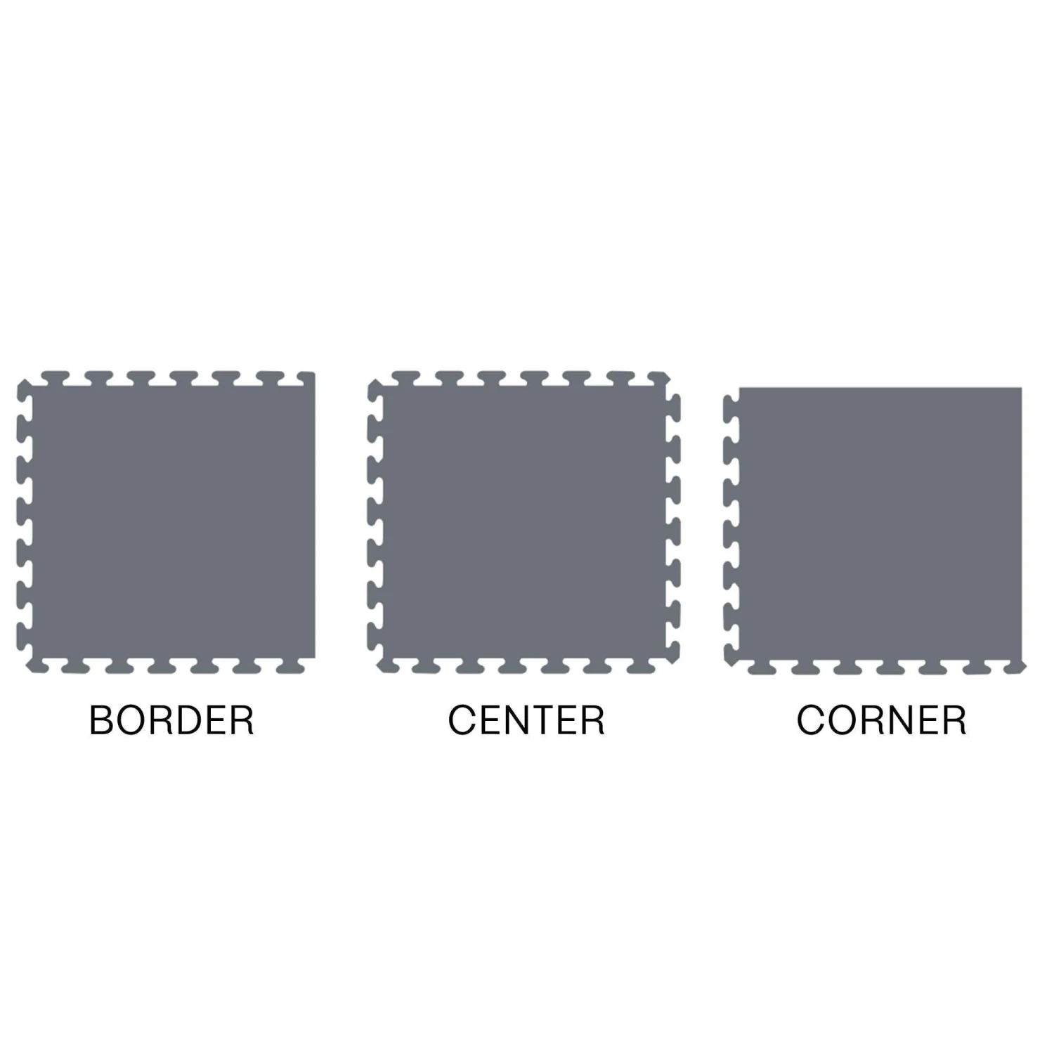 24" X 24" Regupol Activlok Interlocking Rubber Tile (Border)(24 X 24 Regupol Activlok Interlocking Rubber Tile Border) 5 24" X 24" Regupol Activlok Interlocking Rubber Tile (Border)(24 X 24 Regupol Activlok Interlocking Rubber Tile Border) - Image 3