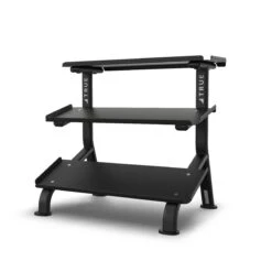 True Fitness Line 3-Tier Flat Tray Dumbbell Rack (FS-24)(True Fitness Line 3 Tier Flat Tray Dumbbell Rack Fs 24)