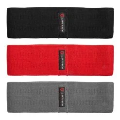 Lift Tech Fitness Comp Resistance Bands - Red - Black - Gray(Lift Tech Fitness Comp Resistance Bands Red Black Gray)