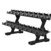 Precor Discovery Series 2-Tier, 10-Pair Dumbbell Rack (DBR0812)(Precor Discovery Series 2 Tier 10 Pair Dumbbell Rack Dbr0812) 1 Precor Discovery Series 2-Tier, 10-Pair Dumbbell Rack (DBR0812)(Precor Discovery Series 2 Tier 10 Pair Dumbbell Rack Dbr0812) -Top Fitness Store precor discovery series 2 tier 10 pair dumbbell rack dbr0812 780366