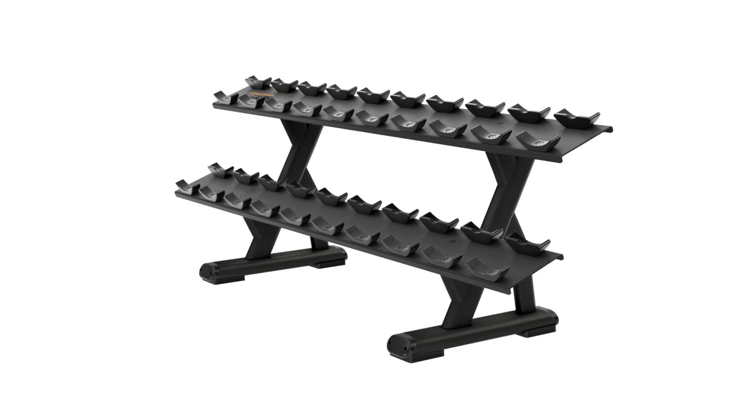Precor Discovery Series 2-Tier, 10-Pair Dumbbell Rack (DBR0812)(Precor Discovery Series 2 Tier 10 Pair Dumbbell Rack Dbr0812) 3 Precor Discovery Series 2-Tier, 10-Pair Dumbbell Rack (DBR0812)(Precor Discovery Series 2 Tier 10 Pair Dumbbell Rack Dbr0812)