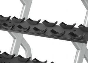Precor Discovery Series 2-Tier, 10-Pair Dumbbell Rack (DBR0812)(Precor Discovery Series 2 Tier 10 Pair Dumbbell Rack Dbr0812) 6 Precor Discovery Series 2-Tier, 10-Pair Dumbbell Rack (DBR0812)(Precor Discovery Series 2 Tier 10 Pair Dumbbell Rack Dbr0812) - Image 4