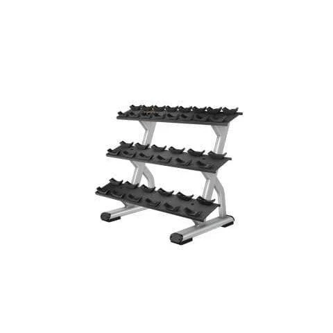 Precor Discovery Series 3 Tier, 10 Pair Dumbbell Rack (DBR0814)(Precor Discovery Series 3 Tier 10 Pair Dumbbell Rack Dbr0814) 4 Precor Discovery Series 3 Tier, 10 Pair Dumbbell Rack (DBR0814)(Precor Discovery Series 3 Tier 10 Pair Dumbbell Rack Dbr0814) - Image 2