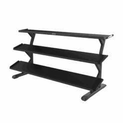 Precor Vitality Series 3-Tier, 15-Pair, Flat Tray Dumbbell Rack (VBR 6805)(Precor Vitality Series 3 Tier 15 Pair Flat Tray Dumbbell Rack Vbr 6805)