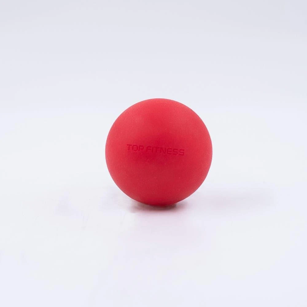 Top Fitness Massage Ball, Lacrosse Style - Red(Massage Ball Lacrosse Style) 3 Top Fitness Massage Ball, Lacrosse Style - Red(Massage Ball Lacrosse Style)