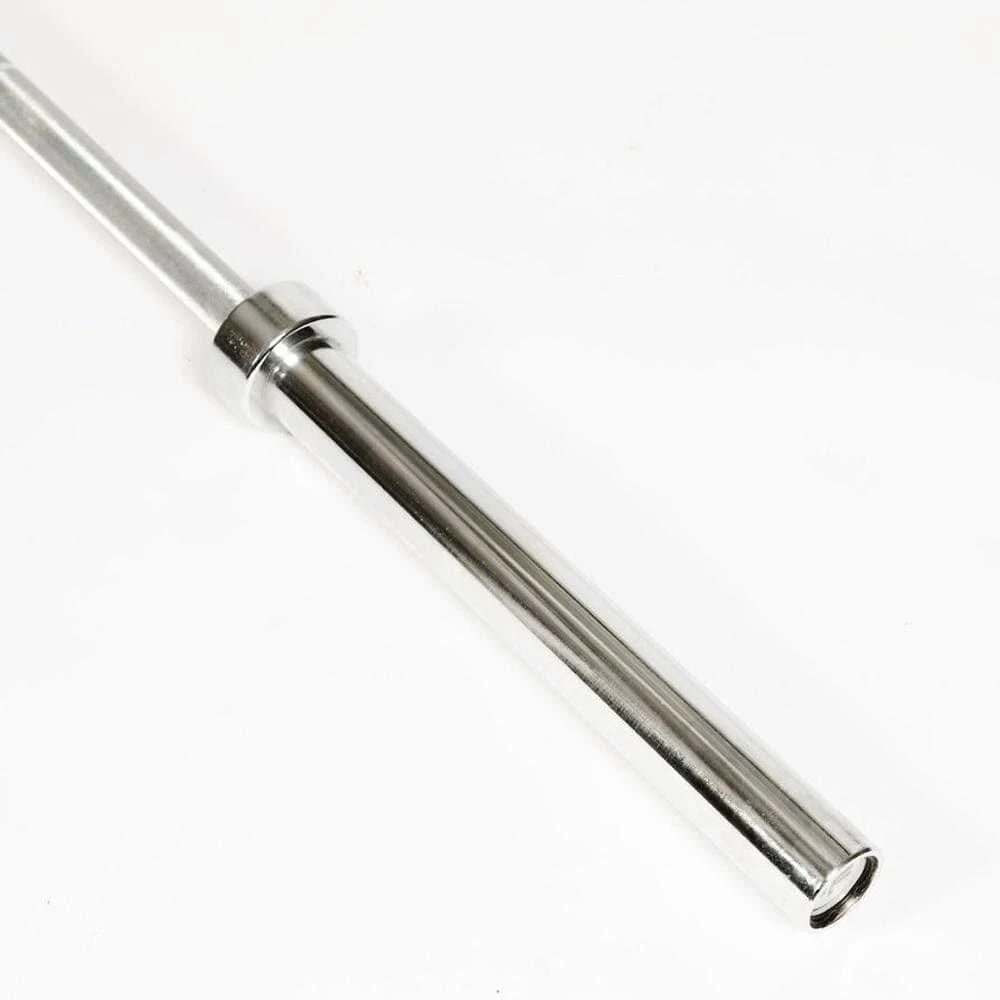 Top Fitness Olympic Bar 7ft - 1000lb Capacity (Chrome)(Top Fitness Olympic Bar 7ft 1000lb Capacity Chrome) 6 Top Fitness Olympic Bar 7ft - 1000lb Capacity (Chrome)(Top Fitness Olympic Bar 7ft 1000lb Capacity Chrome) - Image 4