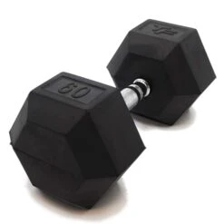 Top Fitness Rubber Hex Dumbbell(Rubber Hex Dumbbell) -Top Fitness Store top fitness rubber hex dumbbell 353709