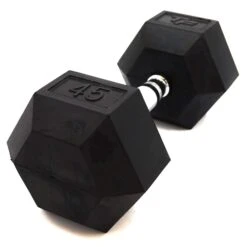 Top Fitness Rubber Hex Dumbbell(Rubber Hex Dumbbell) -Top Fitness Store top fitness rubber hex dumbbell 774828