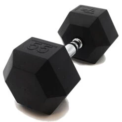 Top Fitness Rubber Hex Dumbbell(Rubber Hex Dumbbell) -Top Fitness Store top fitness rubber hex dumbbell 847949