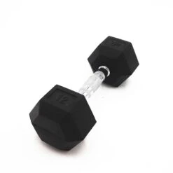 Top Fitness Rubber Hex Dumbbell(Rubber Hex Dumbbell) -Top Fitness Store top fitness rubber hex dumbbell 957516