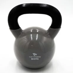 Top Fitness Vinyl Coated Kettlebell(Top Fitness Vinyl Coated Kettlebell) -Top Fitness Store top fitness vinyl coated kettlebell 638831